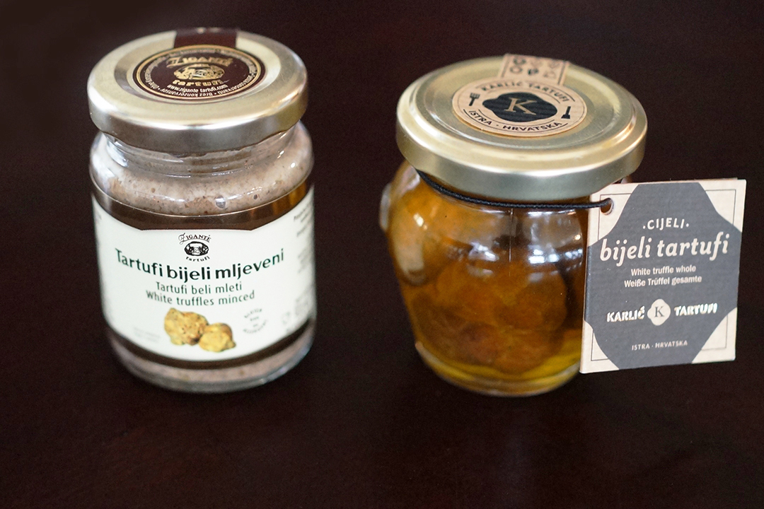 White Truffles Minced, White Truffles in Oil