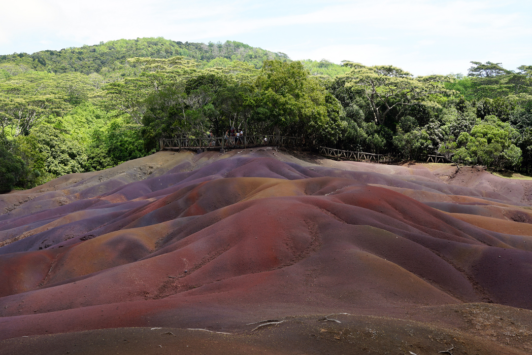 Afryka, Mauritius, Geopark Ziemia Siedmiu Kolorów w Chamarel