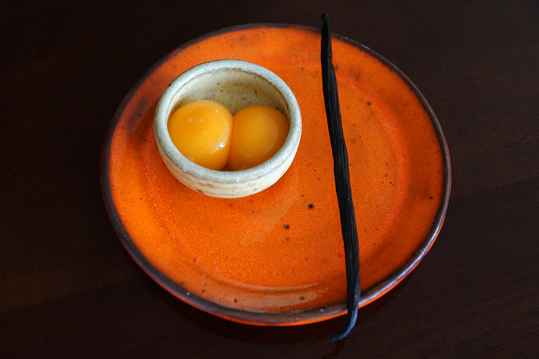 Egg Yolks, Vanilla Bean