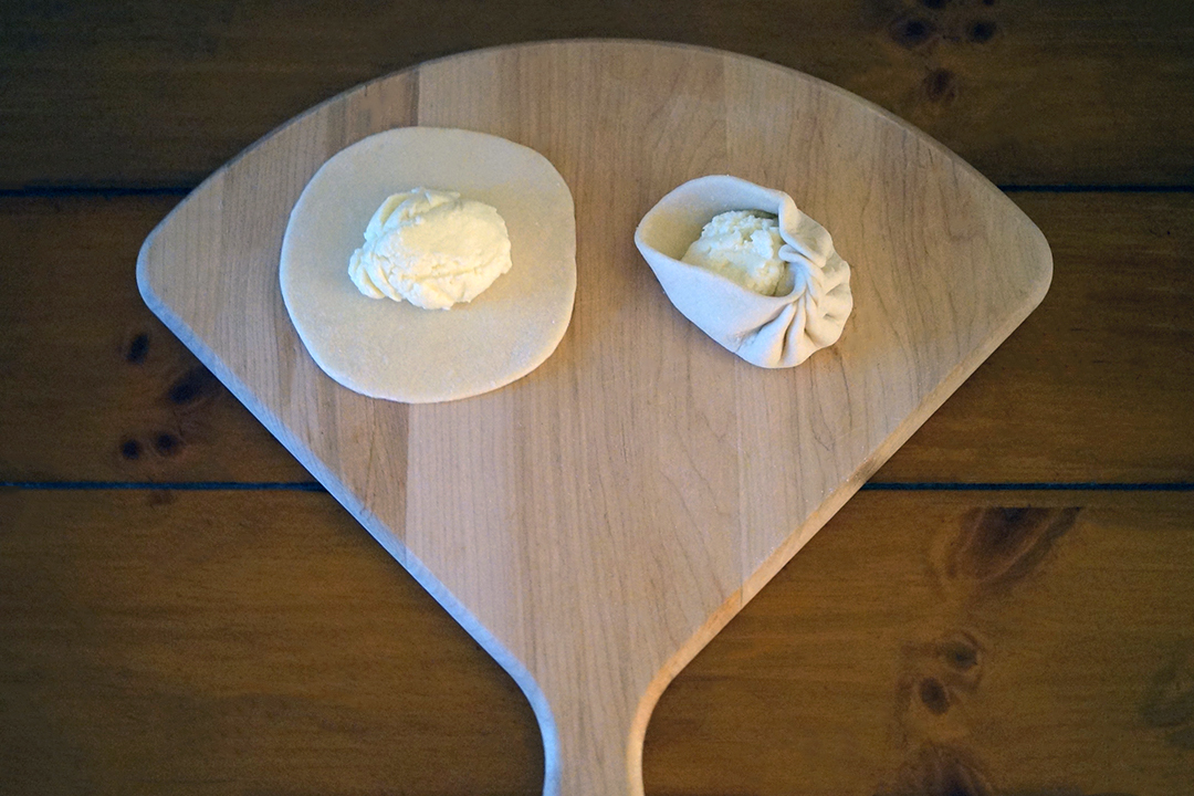 Making Cheese Momo