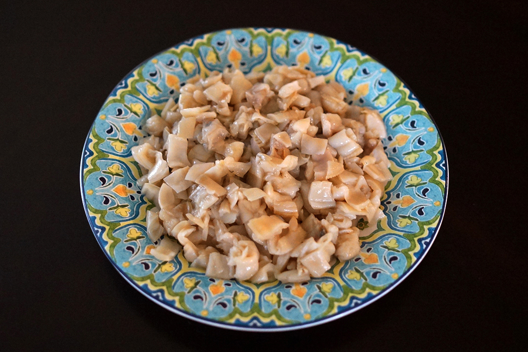 Chopped Razor Clams