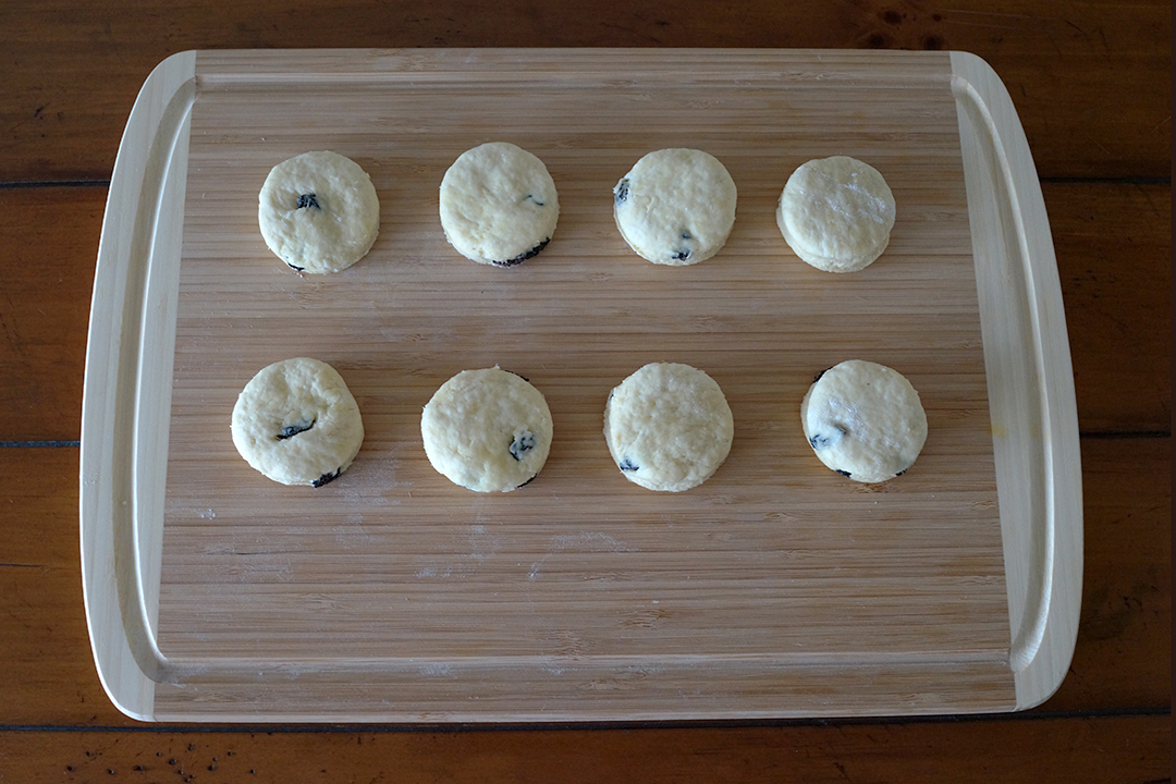 Unbaked Scones