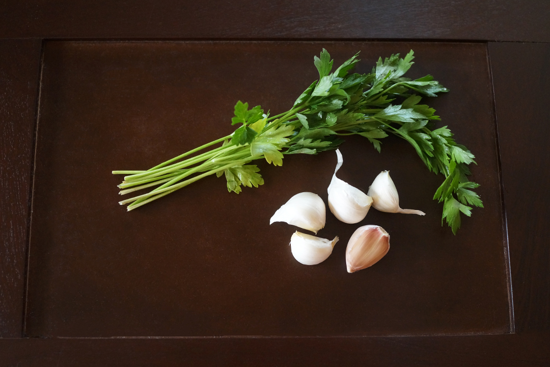 Parsley, Garlic