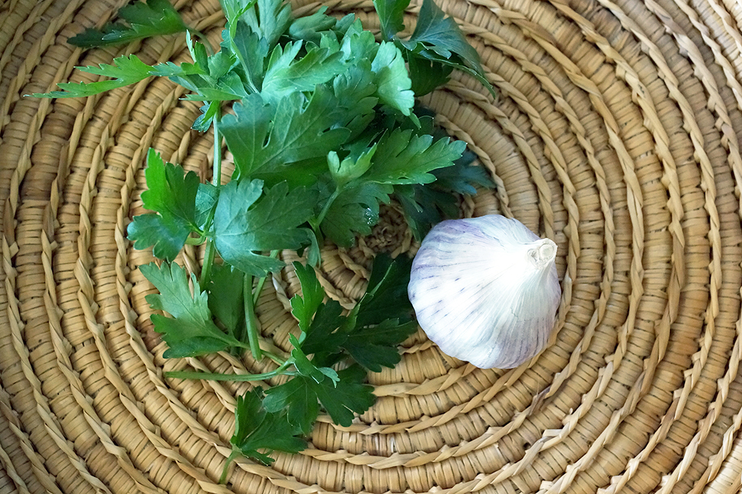 Parsley, Garlic