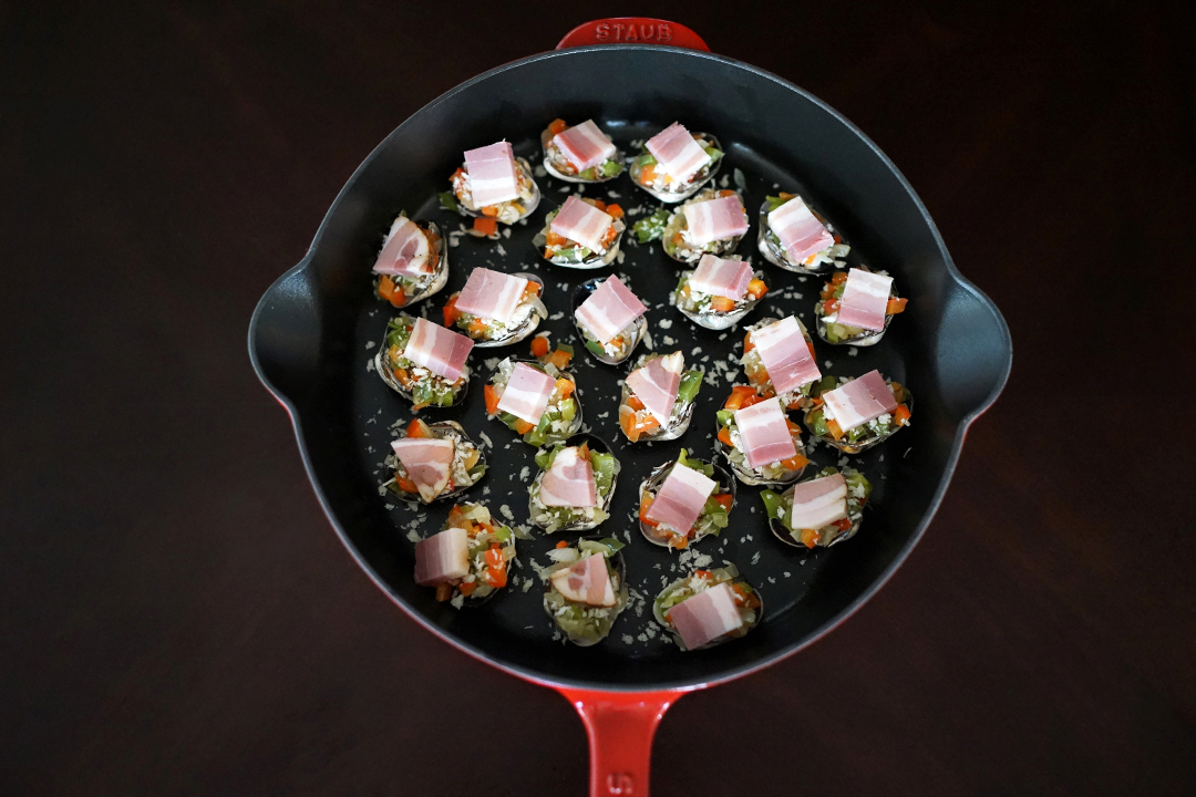 Robienie Clams Casino