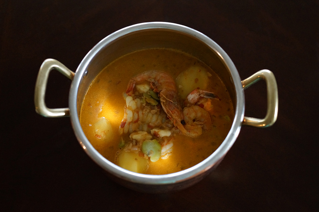 Peru, Chupe de Camarones