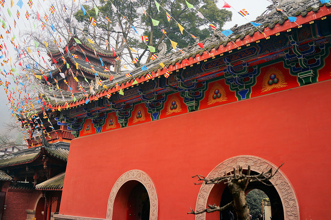 Chiny, Chengdu, Góra Qingcheng, Starożytne Miasto Tai'An