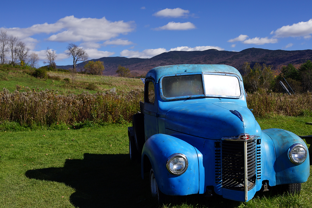 USA, Vermont, Cold Hollow Cider Mill, Krajobraz