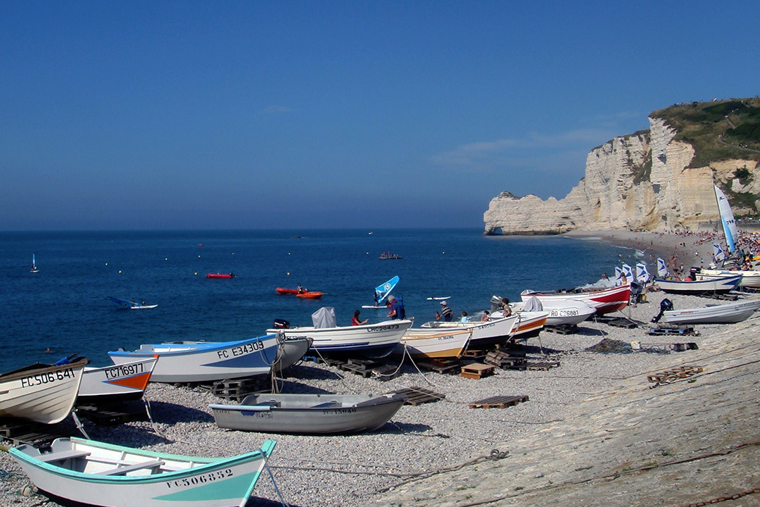 Francja, Normandia, Étretat