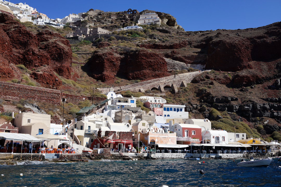 Grecja, Santorini, Zatoka Ammoudi