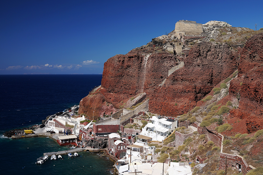 Grecja, Santorini, Zatoka Ammoudi