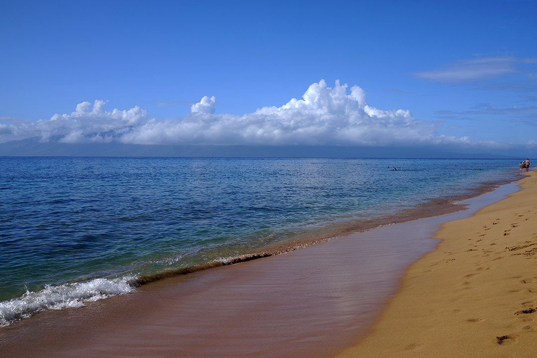 USA, Hawaje, Maui, Park Plażowy Kahekili