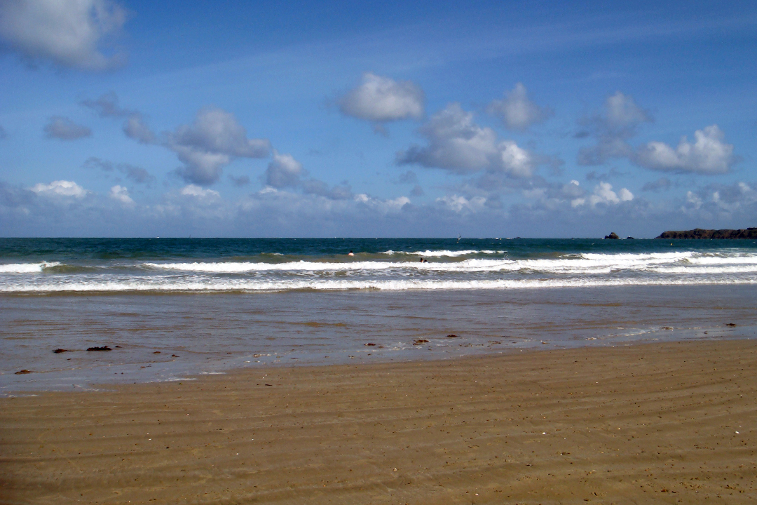 Francja, Bretania, Plaża Saint-Malo