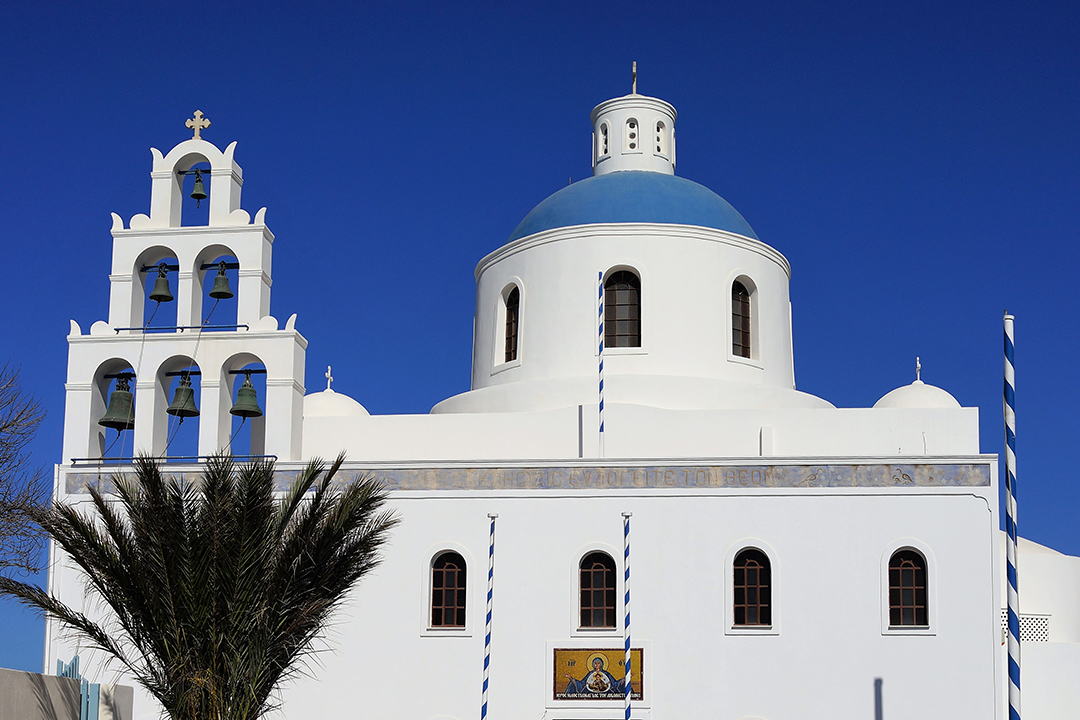 Grecja, Santorini, Kościół