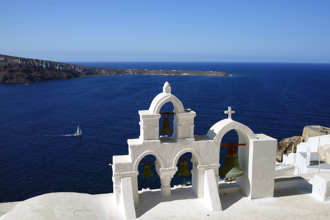 Grecja, Santorini, Linia Brzegowa